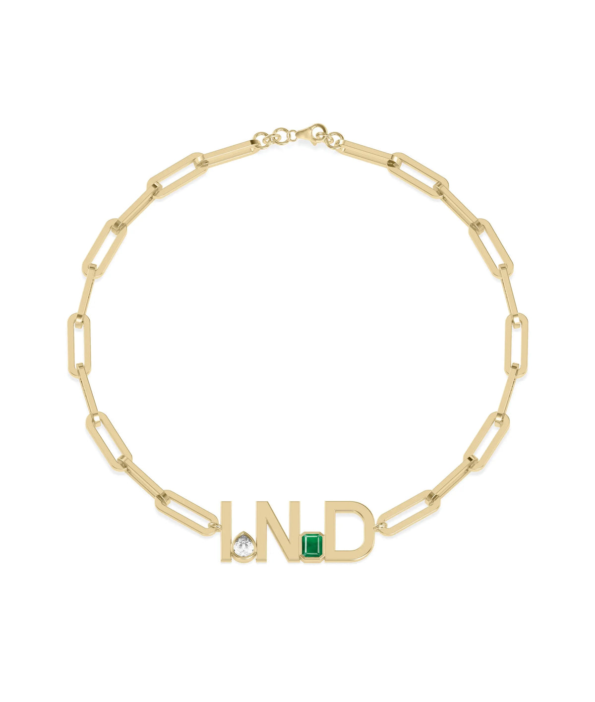 Birthstone Initials Bracelets - 79e | Everyday 14K Gold Jewelry