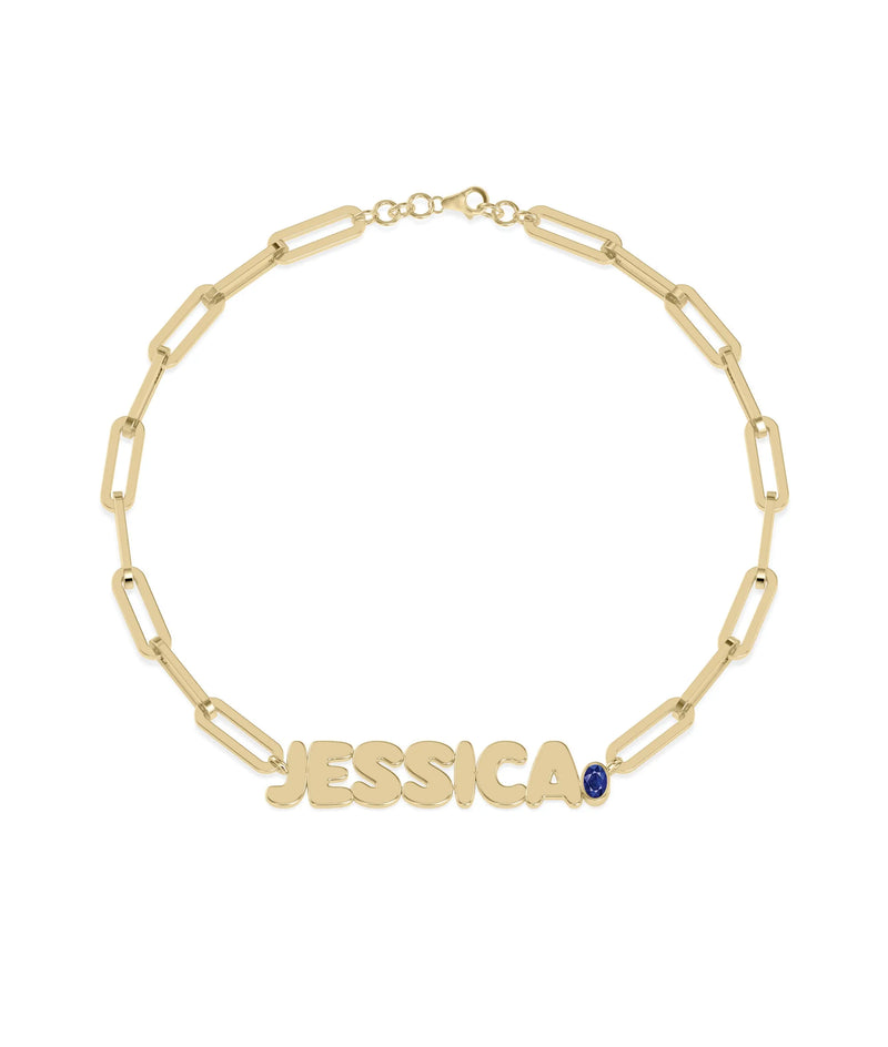 Birthstone Initials Bracelets - 79e | Everyday 14K Gold Jewelry