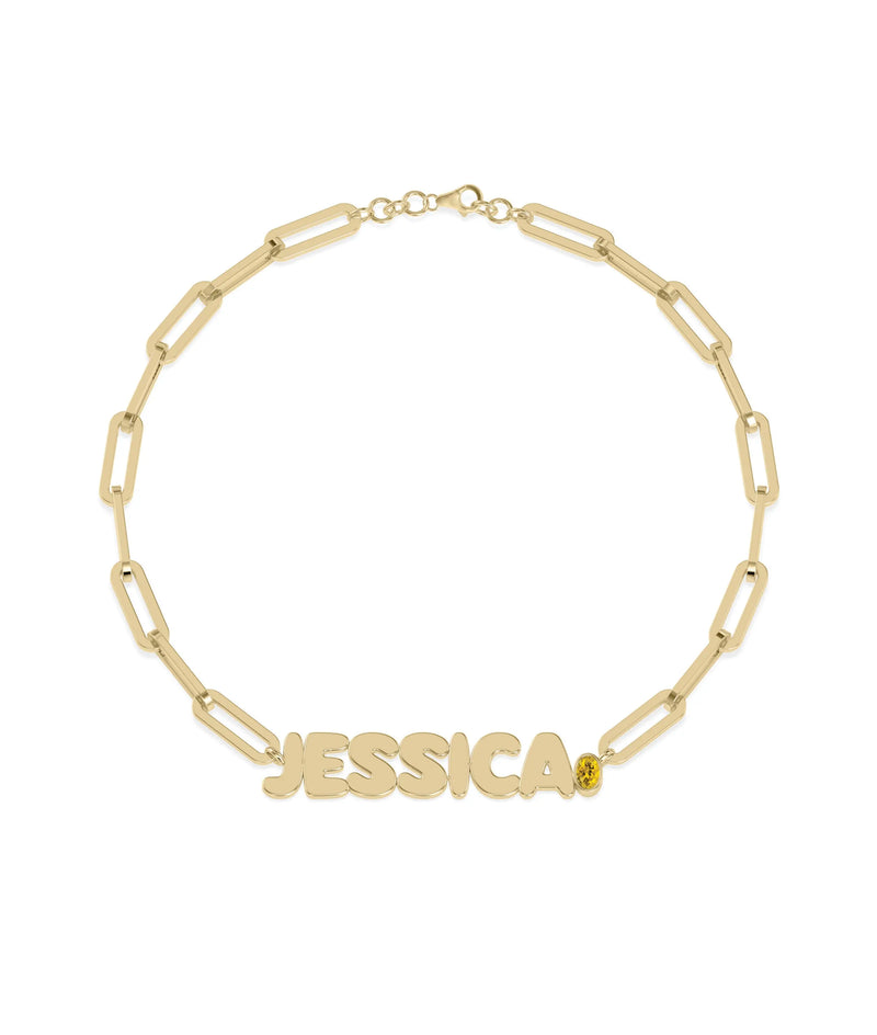 Birthstone Initials Bracelets - 79e | Everyday 14K Gold Jewelry