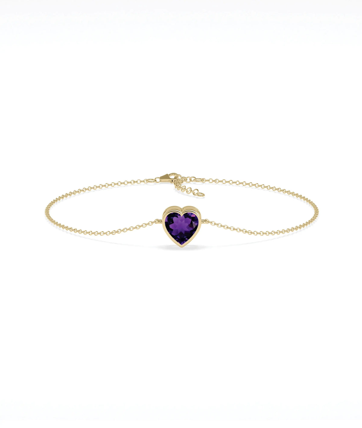 Solitaire Birthstone Bracelet - 79e | Everyday 14K Gold Jewelry