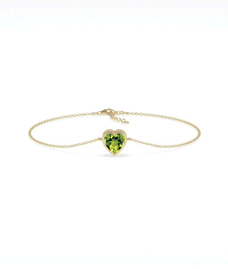 Solitaire Birthstone Bracelet - 79e | Everyday 14K Gold Jewelry