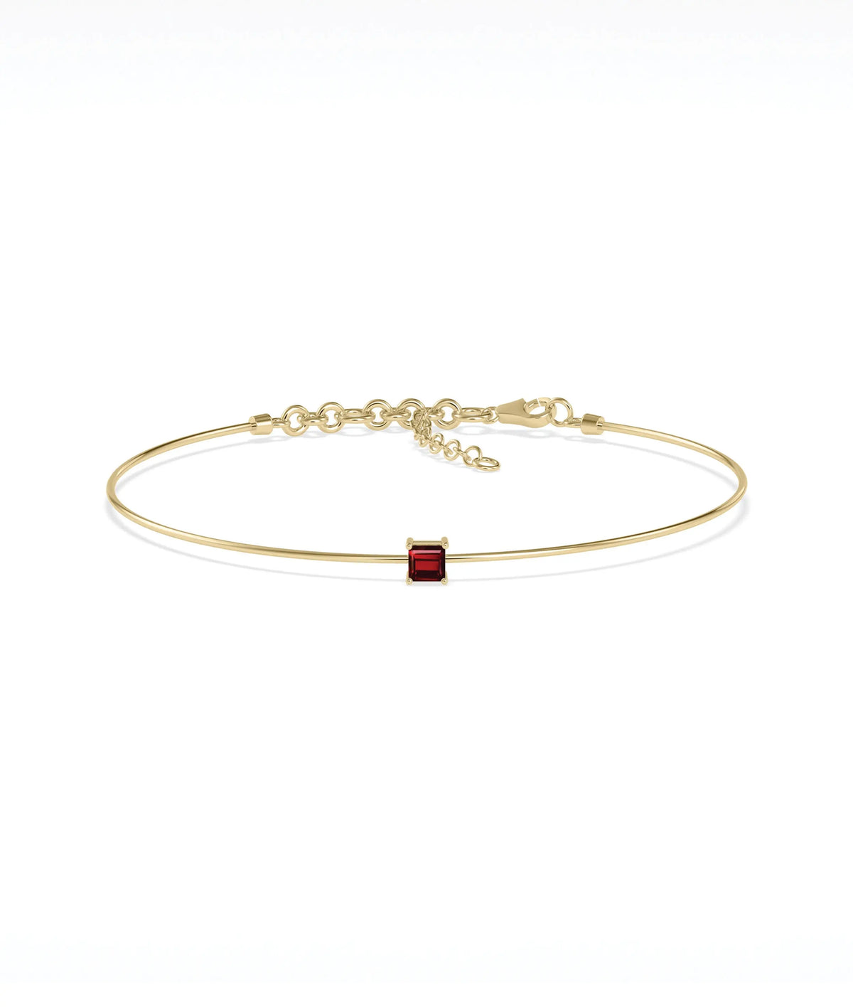 Birthstone Wire Bracelet - 79e | Everyday 14K Gold Jewelry
