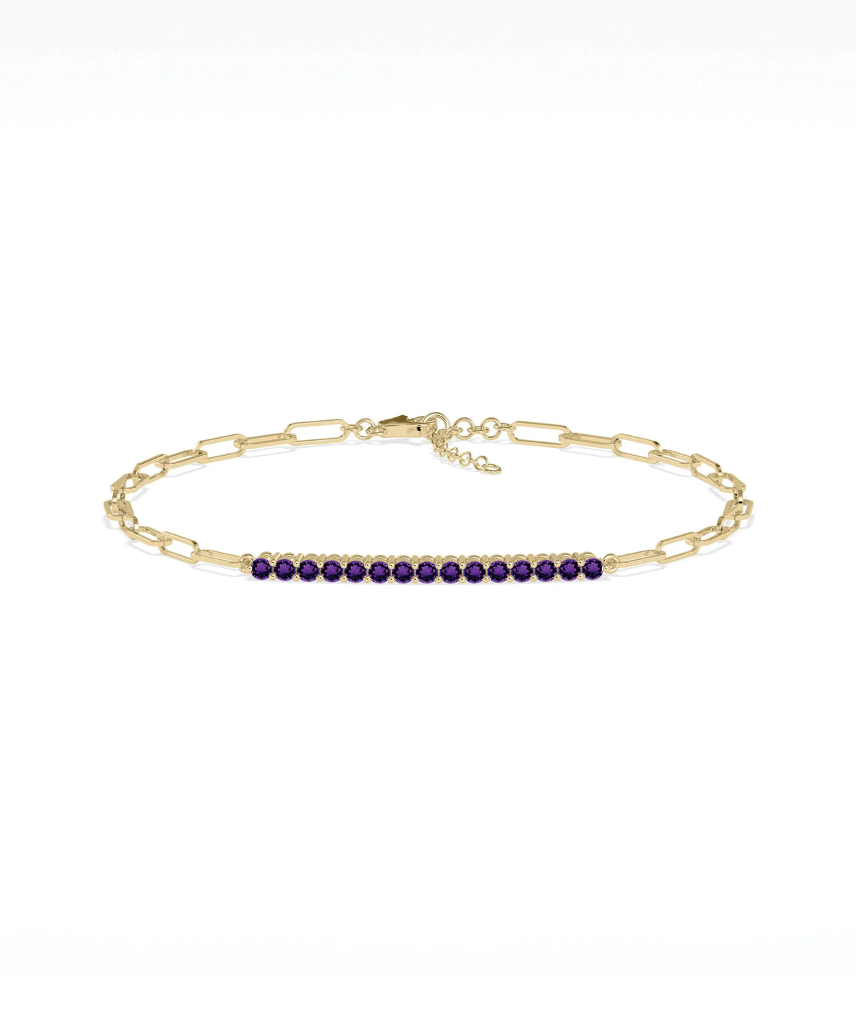 Birthstone Bar Bracelet - 79e | Everyday 14K Gold Jewelry