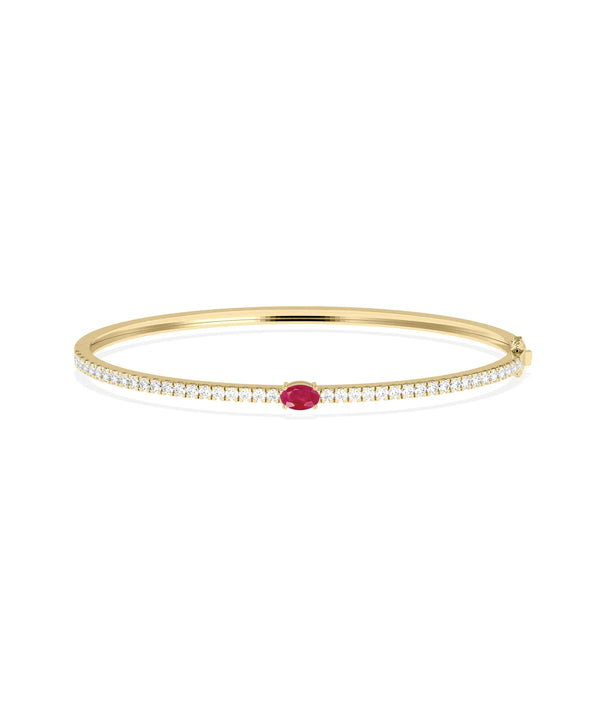 Solitaire Birthstone Tennis Bracelet - 79e | Everyday 14K Gold Jewelry alternate view