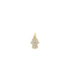 Rose gold Diamond Pave Hamsa featuring divine sparkle