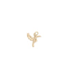 Rose gold Chirping Bird Charm featuring graceful style