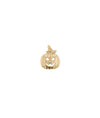 Gold Pumpkin Charm in rose gold highlighting warm fall season tones
