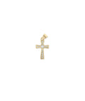 Diamond Cross Charm