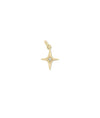 Star Diamond Charm yellow gold celestial cosmic symbol