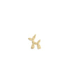 Bubble Gold Dog Charm - 79e | Everyday 14K Gold Jewelry