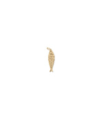 Rose gold Fish Charm featuring marine style