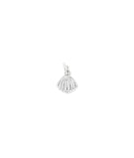 White gold Shell Charm beach design