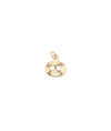 Rose gold Pumpkin Charm featuring fall style