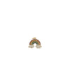 Rose gold Rainbow Pave Charm featuring uplifting sparkle