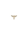 Rose gold Diamond Eagle Charm featuring soaring sparkle