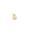 Gold Smiley Charm yellow gold happy joy symbol