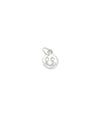 White gold Smiley Charm positivity design