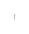 Croissant Gold Charm yellow gold French pastry symbol