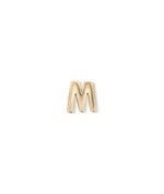 Rose gold Letter Pass Through Charm featuring versatile style