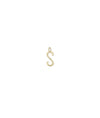 Elongated Letter Charm - 79e | Everyday 14K Gold Jewelry