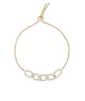 Curb Link Diamond Bolo Bracelet