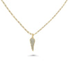Diamond Pave Wing Charm - 79e | Everyday 14K Gold Jewelry