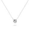 Diamond Panther Head Necklace white gold with powerful animal presence