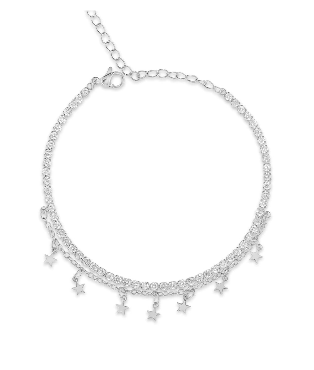 Tennis 2-Row Star Bracelet - 79e | Everyday 14K Gold Jewelry