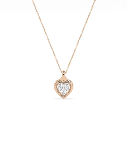    Bubble Heart Shape Charm Charm 79e | Everyday 14K Gold Jewelry