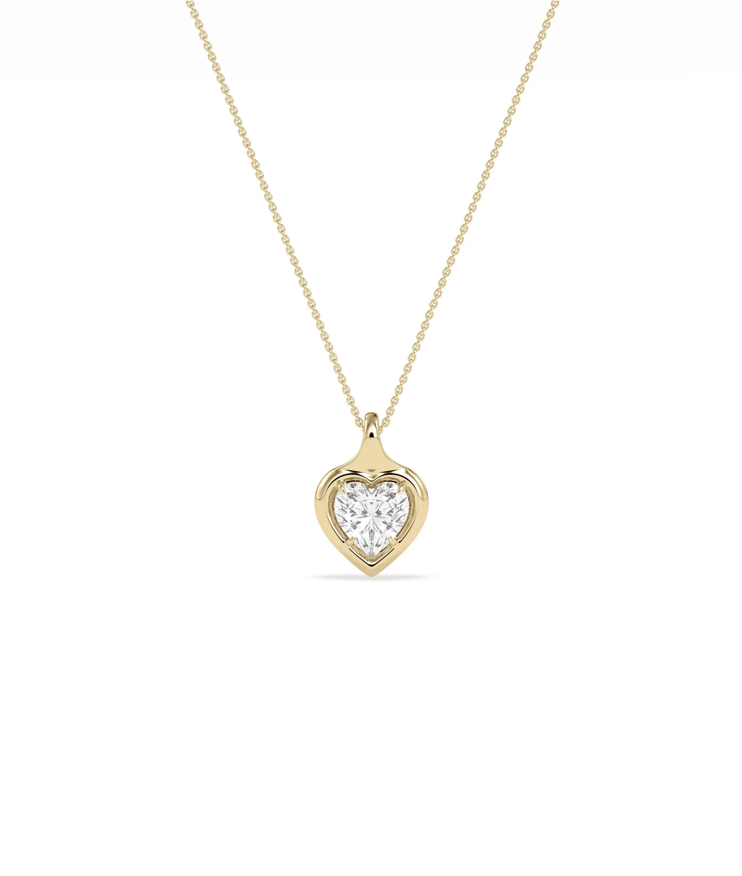    Bubble Heart Shape Charm Charm 79e | Everyday 14K Gold Jewelry