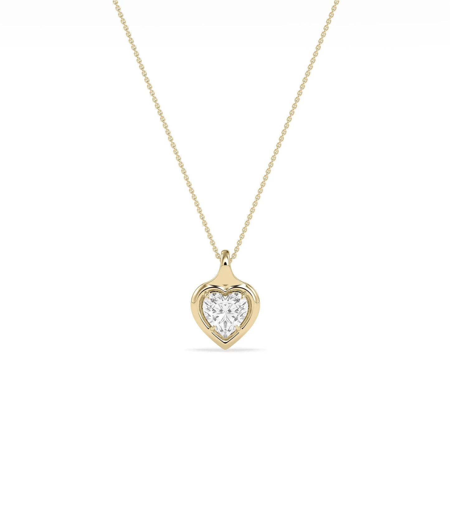    Bubble Heart Shape Charm Charm 79e | Everyday 14K Gold Jewelry