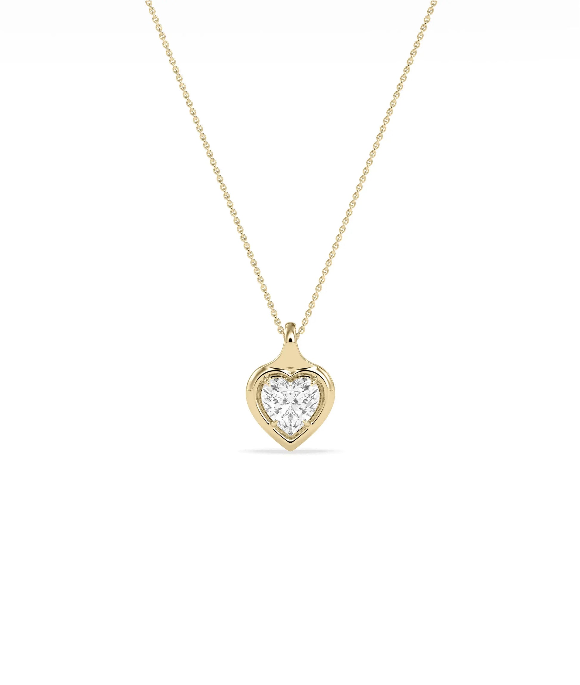    Bubble Heart Shape Charm Charm 79e | Everyday 14K Gold Jewelry