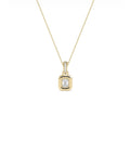 Bubble Solitaire Diamond Charm