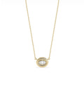 Bubble Solitaire Diamond Necklace