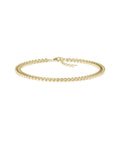 Curb Link Gold Bracelet