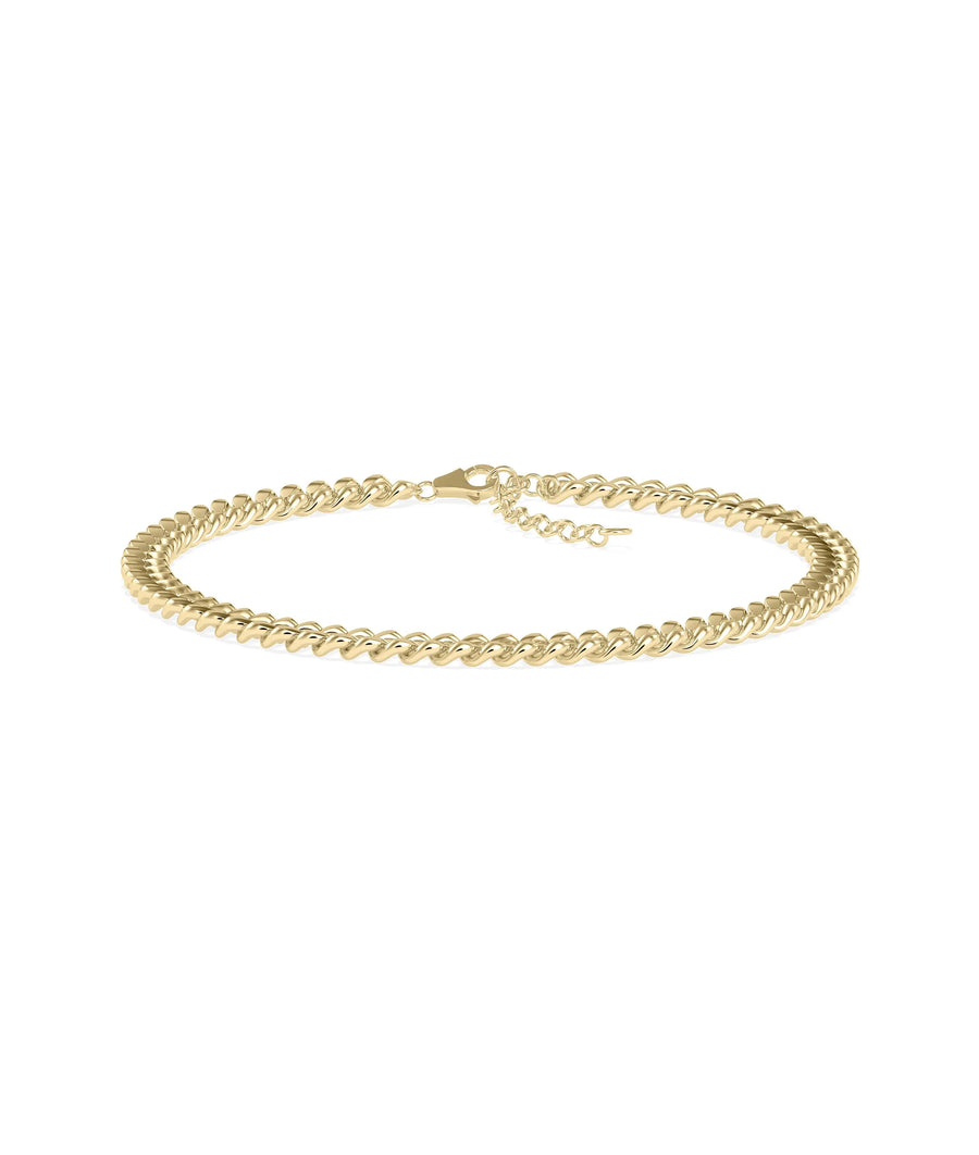 Curb Link Gold Bracelet - 79e | Everyday 14K Gold Jewelry