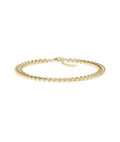 Curb Link Gold Bracelet