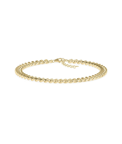 Curb Link Gold Bracelet - 79e | Everyday 14K Gold Jewelry