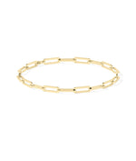 Paper Clip Gold Bracelet - 79e | Everyday 14K Gold Jewelry