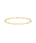 Paper Clip Gold Bracelet
