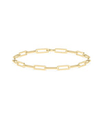 Paper Clip Gold Bracelet - 79e | Everyday 14K Gold Jewelry