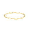Paper Clip Gold Bracelet - 79e | Everyday 14K Gold Jewelry