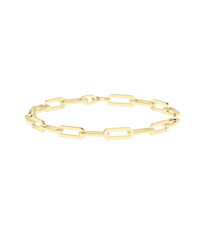 Paper Clip Gold Bracelet - 79e | Everyday 14K Gold Jewelry
