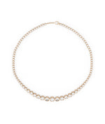 Diamond Tennis Necklace - 79e | Everyday 14K Gold Jewelry