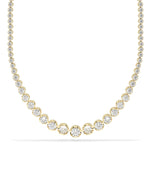 Diamond Tennis Necklace - 79e | Everyday 14K Gold Jewelry