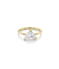 ONE CUT™ Horse Prong Set Band Ring