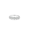 Diamond Band Ring white gold with timeless elegant design