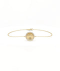 Fluted Circle Diamond Bracelet