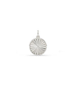 Fluted Minimal Circle Charm