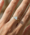 ONE CUT™ Cloud Prong Set Band Ring